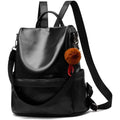 Women Backpack Purse PU Leather Anti-theft Casual Shoulder Bag by DailySale