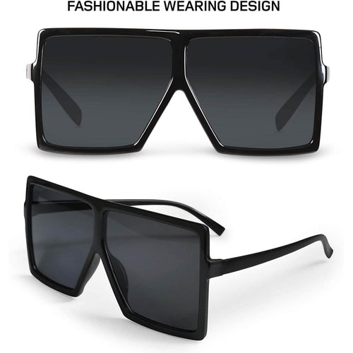 Women Big Frame Square Sunglasses by DailySale