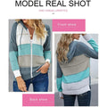 Women Casual Long Sleeve Zip Up Hooded Sweatshirt Hoodies by DailySale