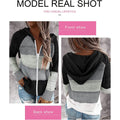 Women Casual Long Sleeve Zip Up Hooded Sweatshirt Hoodies by DailySale
