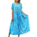 Women Casual Loose Bohemian Floral Dress by DailySale