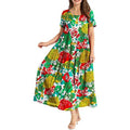 Women Casual Loose Bohemian Floral Dress by DailySale