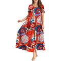 Women Casual Loose Bohemian Floral Dress by DailySale