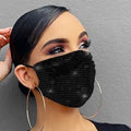 Women Fashion Sequins Breathable Washable and Reusable Mouth Mask by DailySale