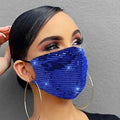 Women Fashion Sequins Breathable Washable and Reusable Mouth Mask by DailySale