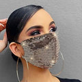 Women Fashion Sequins Breathable Washable and Reusable Mouth Mask by DailySale