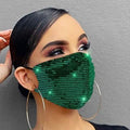 Women Fashion Sequins Breathable Washable and Reusable Mouth Mask by DailySale