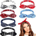 Women Fashion Sweet Retro Print Headbands by DailySale