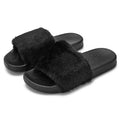 Women Faux Fur Slippers Open Toe by DailySale