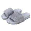 Women Faux Fur Slippers Open Toe by DailySale