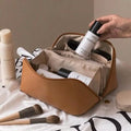 Women Makeup Organizer Toiletry Leather Bag by DailySale