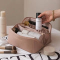 Women Makeup Organizer Toiletry Leather Bag by DailySale