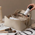 Women Makeup Organizer Toiletry Leather Bag by DailySale
