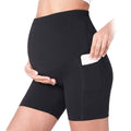 Women Maternity Seamless Shorts by DailySale