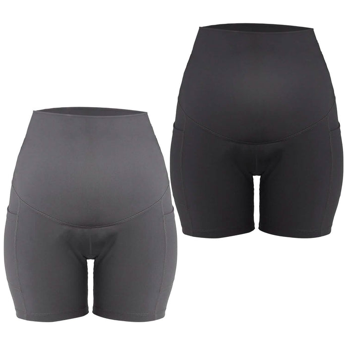Women Maternity Seamless Shorts by DailySale