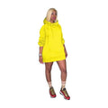 Women Solid Color Knitted Oversized Hooded Dress Casual Streetwear by DailySale