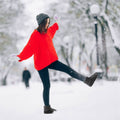 Women Suede Mid-Calf Snow Boot with Anti-slip Rubber Base by DailySale