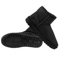 Women Suede Mid-Calf Snow Boot with Anti-slip Rubber Base by DailySale