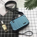 Women Suitcase Box Shape Crossbody Shoulder Bag Letter Band Travel Carrying by DailySale