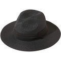 Women Wide Brim Straw Panama Roll up Hat by DailySale