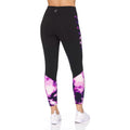 Women's 7/8 Highwaist Marble Leggings with Lattice Detail by DailySale