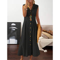 Women's A-Line Shirt Collar Casual Dress by DailySale
