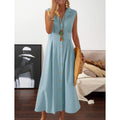 Women's A-Line Shirt Collar Casual Dress by DailySale