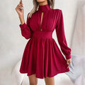 Women's A Line Turtleneck Mini Dress by DailySale