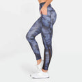 Women's Active High Rise Printed Leggings with Pockets by DailySale