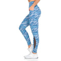 Women's Active High Rise Printed Leggings With Pockets by DailySale