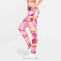 Women's Active High Rise Printed Leggings with Pockets by DailySale