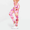 Women's Active High Rise Printed Leggings with Pockets by DailySale