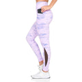 Women's Active High Rise Printed Leggings With Pockets by DailySale