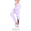 Women's Active High Rise Printed Leggings With Pockets by DailySale