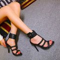 Women's Ankle Strap Pointed Toe High Heel Sandals by DailySale