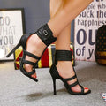 Women's Ankle Strap Pointed Toe High Heel Sandals by DailySale