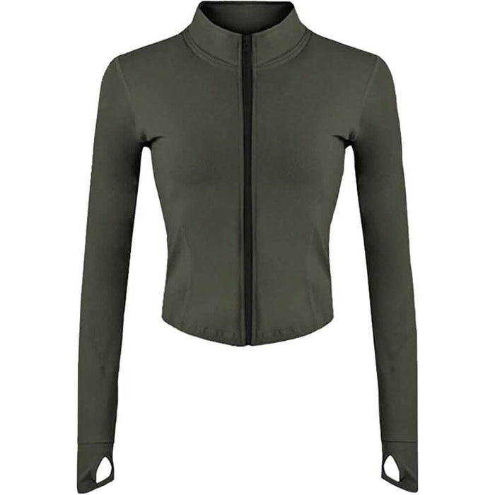 Women's Athletic Full Zip Lightweight Workout Jacket by DailySale