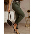 Women's Basic Essential Casual Sporty Tactical Cargo Trousers by DailySale