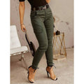 Women's Basic Essential Casual Sporty Tactical Cargo Trousers by DailySale