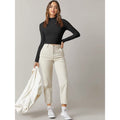 Women's Basic Mock Neck Long Sleeve Top by DailySale