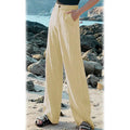 Women's Basic Soft Straight Twill Pants by DailySale