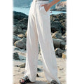 Women's Basic Soft Straight Twill Pants by DailySale