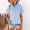Women's Basic Solid Color Top Shirt by DailySale