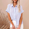 Women's Basic Solid Color Top Shirt by DailySale