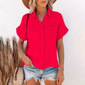 Women's Basic Solid Color Top Shirt by DailySale