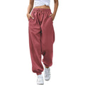 Womens Belted Sweatpants with Pockets by DailySale