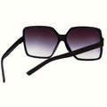 Women's Black Oversized PC Frame Glasses by DailySale