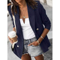 Women's Blazer Solid Color Classic Style by DailySale