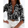 Women's Blouse Shirt Button Pocket Long Sleeve by DailySale