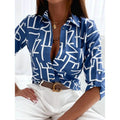 Women's Blouse Shirt Button Pocket Long Sleeve by DailySale